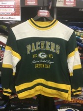 Vintage Pro Player Green Bay Packers NFL Sweatshirt Youth Medium 10-12 3362
