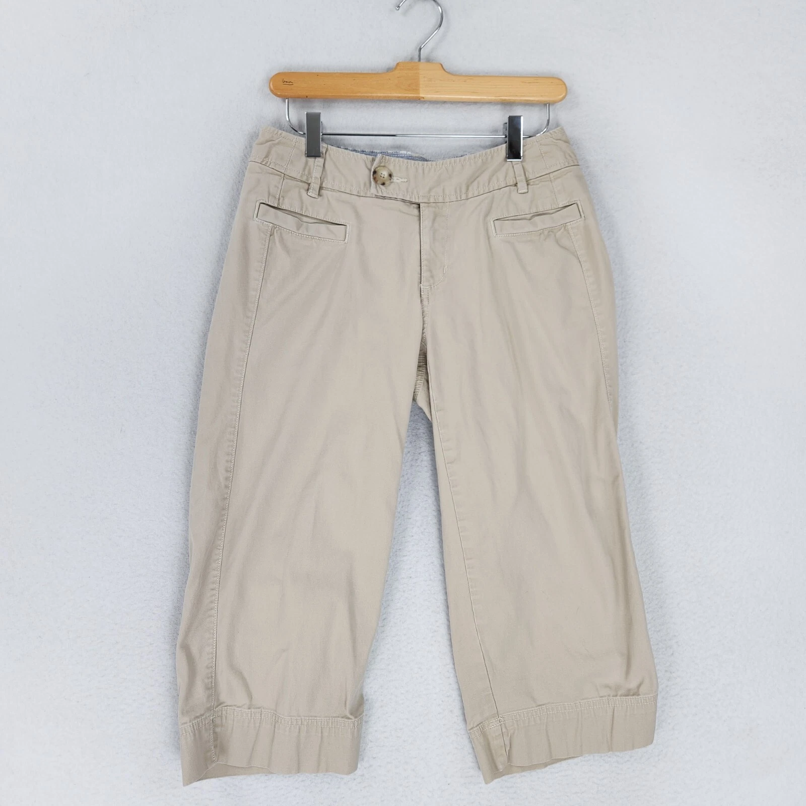 Eddie Bauer Pants Womens 4 Tan Cream Blakely Fit Cropped Wide Leg Outdoor Casual
Opens in a new wind