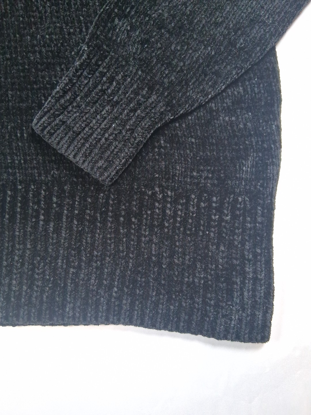 Loft, Sweater Polyester Super Soft Turtleneck Ube… - image 2