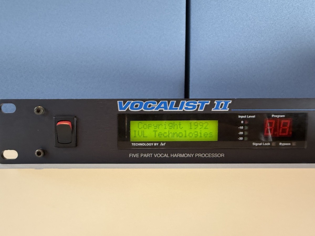 MINT Digitech Vocalist II Rack Mount Vocal Harmoniser /RARE | eBay UK