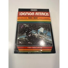 VINTAGE *New in Box* Demon Attack Atari 400/800 Video Game Imagic 