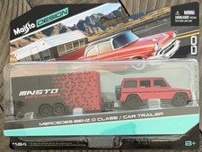 Remolque para carros y remolque Maisto Design Tow & Go Mercedes-Benz Clase G nuevo 2025