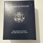 2000 American Eagle Silver Proof Dollar BOX CASE Certificate of Authenticity