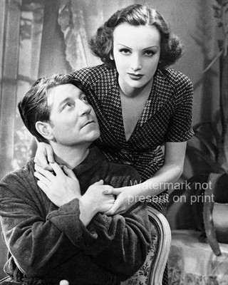 Jean Gabin Mireille Balin Photo 8x10 Gueule D'Amour 1937 Film Set