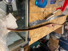 Orso Vetro Powered Tigercat Vintage Arco Ricurvo Marrone 45# 62" Tiro con l'Arco Caccia!