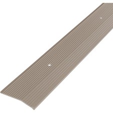 M-D Building Products 2 In. X 72 In. Pewter Aluminum Carpet Trim with Screw
