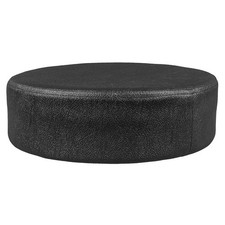 BAR STOOL REPLACEMENT FIRM HEAVY SEAT TOP 14" DIA 4" BLACK BAR FURNITURE