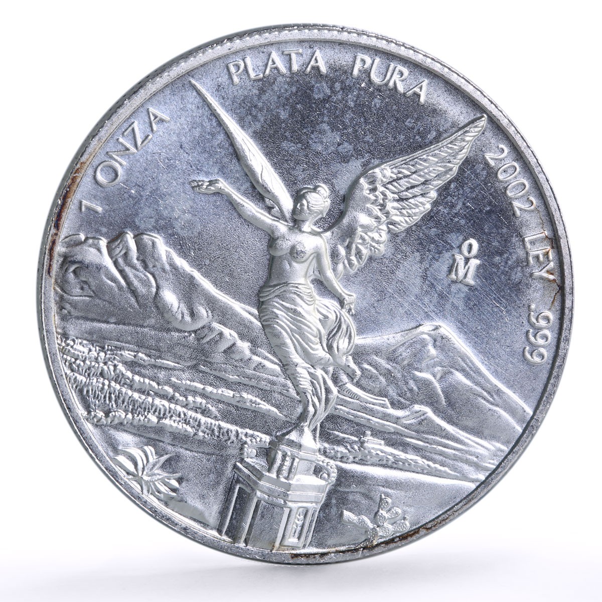 2002年 1オンス 銀貨 天使像　メキシコ Mexico 1 onza Libertad Angel of Independence silver coin 2002 | eBay