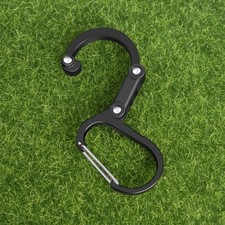 Rotating Carabiner Gear Clip Heavy Duty Backpack Hook Camping Hiking