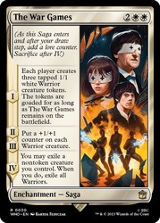 The War Games #30 Universes Beyond: Doctor Who MTG Rare