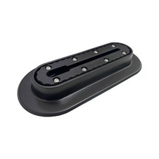 Plastic Mounting Elliptical Base Kayak Accessory With Track Kayak Rail Adapters