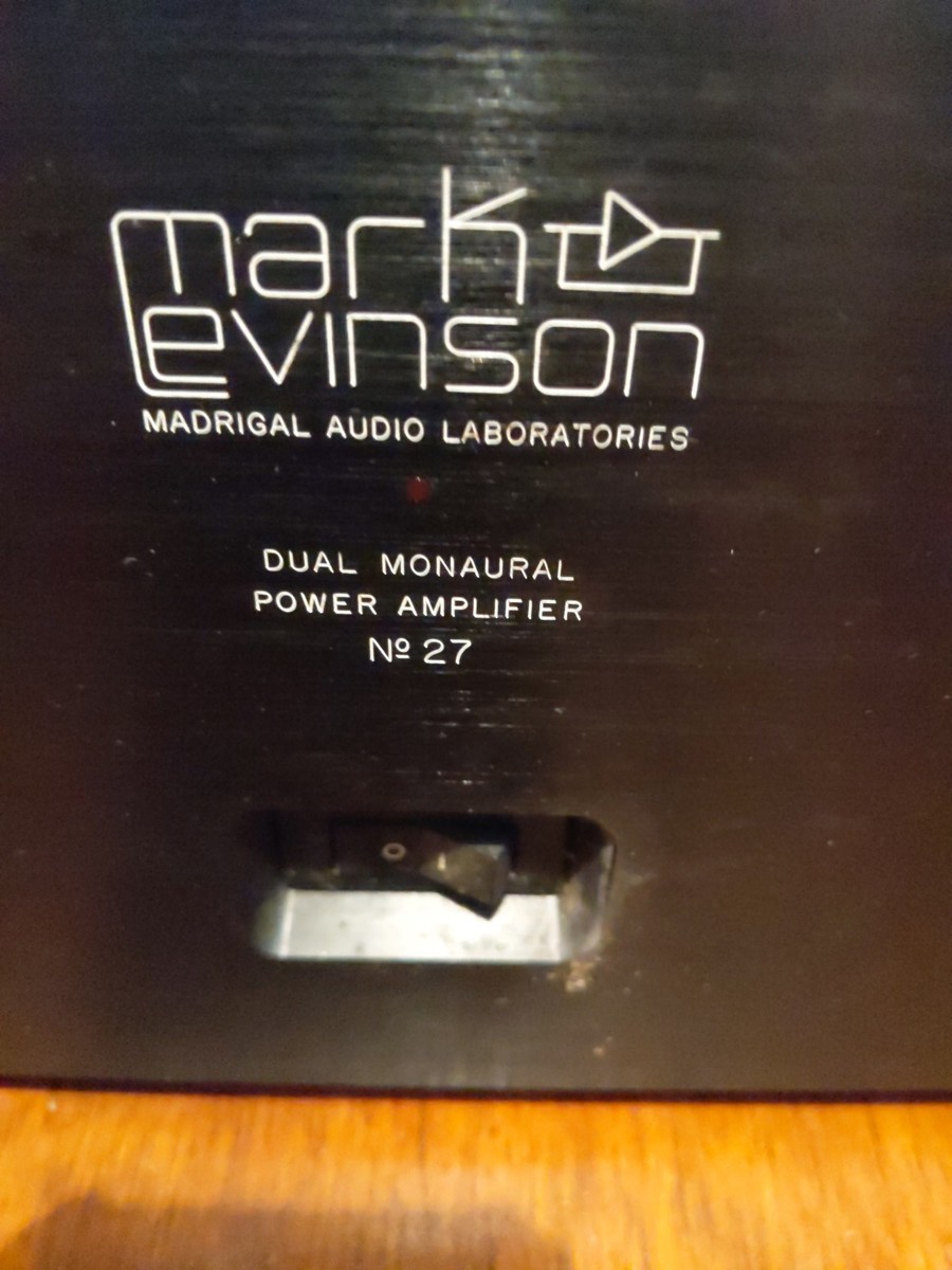 Mark Levinson No 27 Power Amplifier | eBay