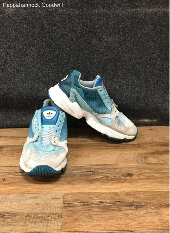 adidas gazelle silver green womens ADIDAS RUNFALCON - F36201 – bCODE main image 1