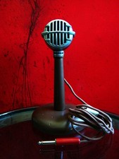 Vintage RARE 1940s Astatic Model 30 crystal / harp microphone Hi Z w accessories