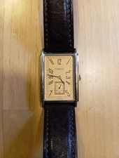 Elegante Tissot Unisex Echtlederarmbanduhr Quarz Schweiz 