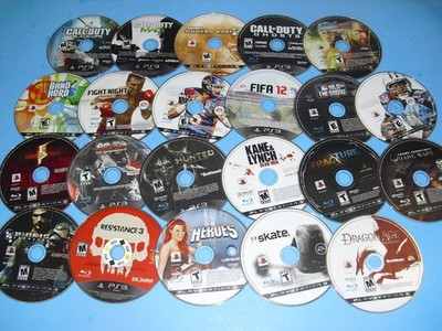 22 PS3 DISC ONLY lot! Call of Duty Modern Warfare 2 3 Black Ops DragonAge COD