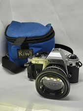 Nikon FG 35mm Film Camera Nikon 50mm f1.8 Series E Lens Vivitar Filter