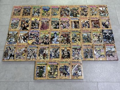 Fairy Tail Manga Sammlung Band 1-44 Deutsch Komplett guter Zustand