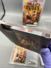 Bad Dudes (Nintendo NES) - Complete W/ Inserts - Tested - Authentic