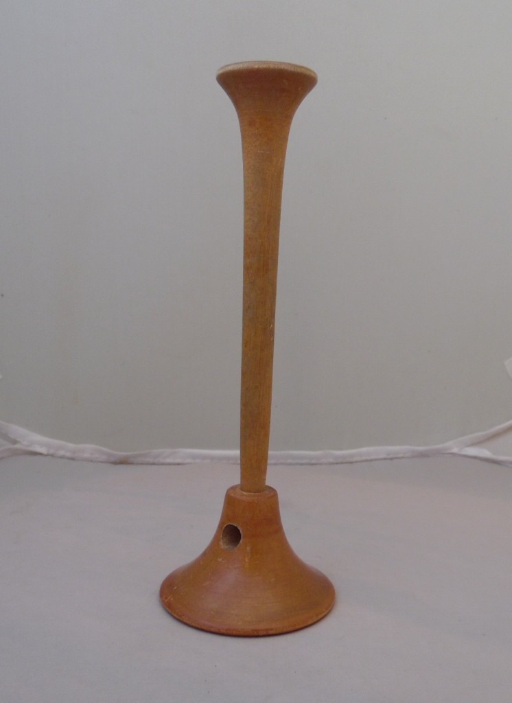 Vintage Wood STETHOSCOPE EAR TRUMPET Medical Monaural Doctor Tool