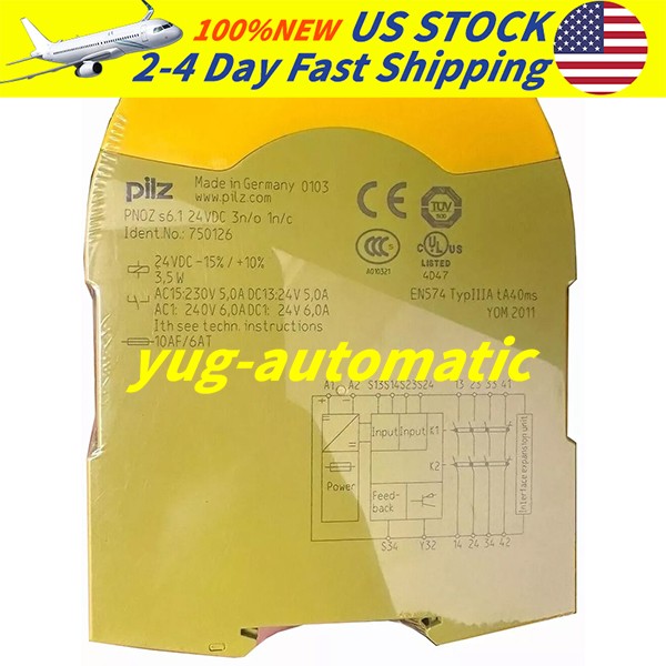 1PC New No Box Pilz 750126 Free Shipping