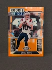 2024 Panini Contenders Optic - Rookie Ticket Drake Maye Orange Prizm /75 (RC)