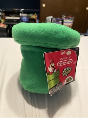SUPER MARIO PLUSH WITH SOUND WARP PIPE 8'' Jakks WORLD OF NINTENDO NWT 2016