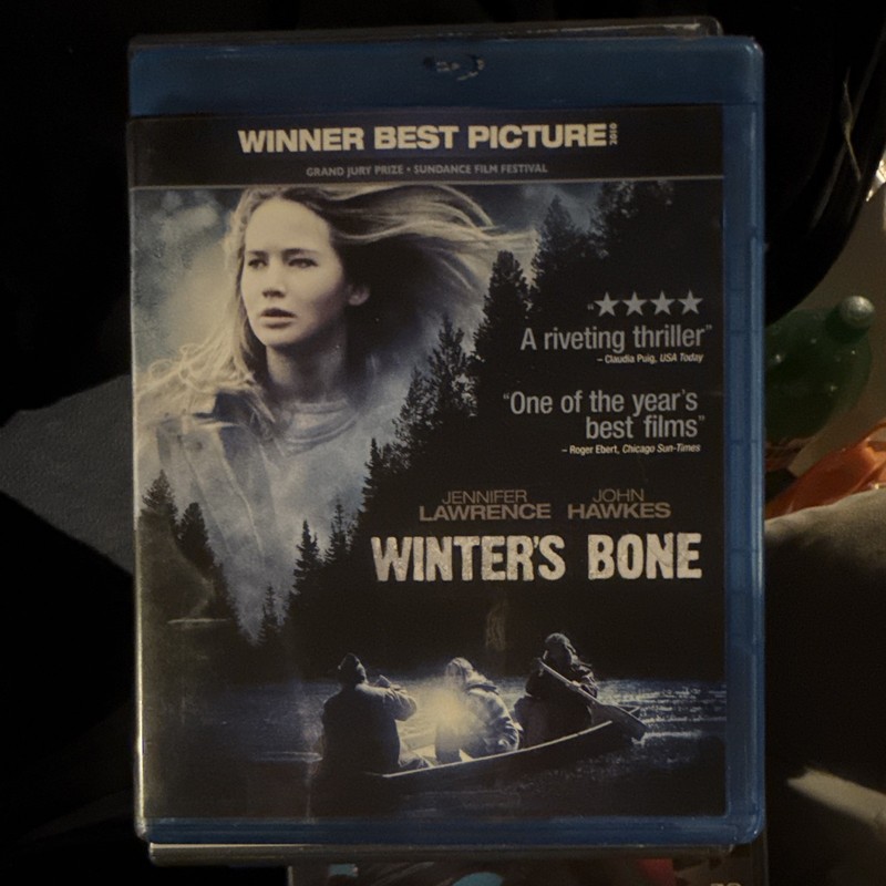 Winter's Bone Blu-ray Movie w/ Jennifer Lawrence, John Hawkes