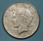 1923-S Peace Dollar .774 OZ. Silver