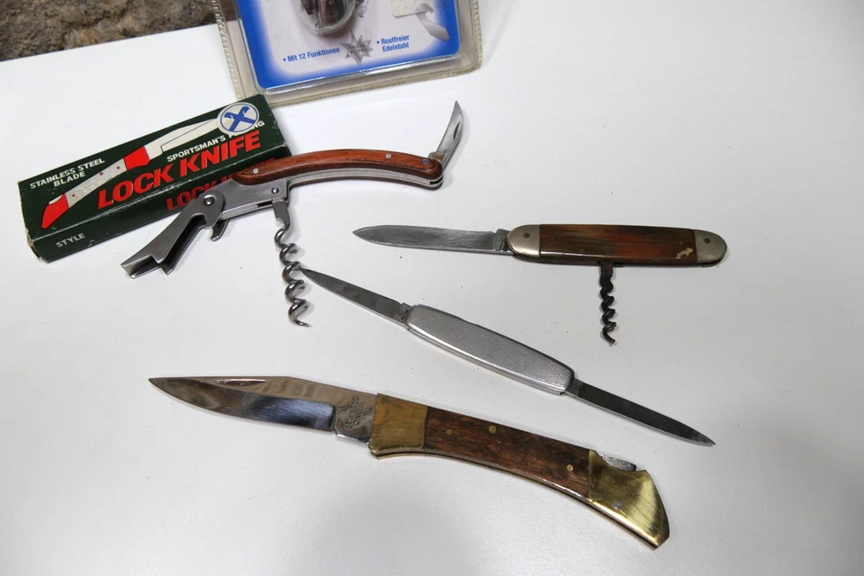 5 Multifunktions Taschenmesser Outdoor Camping Messer - Bild 4 von 4