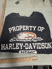 harley davidson sweatshirt, screamin' eagle, size XL, bluish gray, main gate