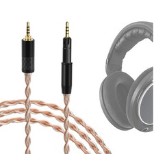 Geekria 2.5mm Copper Silver Mixed Audio Cable for Sennheiser HD-599 598 579 569