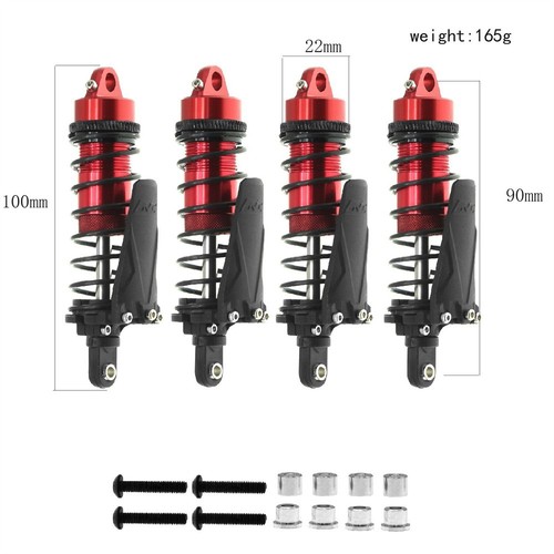 1/10 RC Front /Rear 90/100/110/120mm OIL Shock Absorber For TRAXXAS Huanqi 727 - Picture 11 of 16