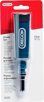 Grease Gun for Chainsaws, Pre Loaded All Purpose Lubricant, Easy Refill, Univers