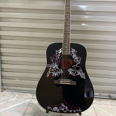 Brand new：41 inches solid spruce Acoustic electric guitar with pickup 6 string