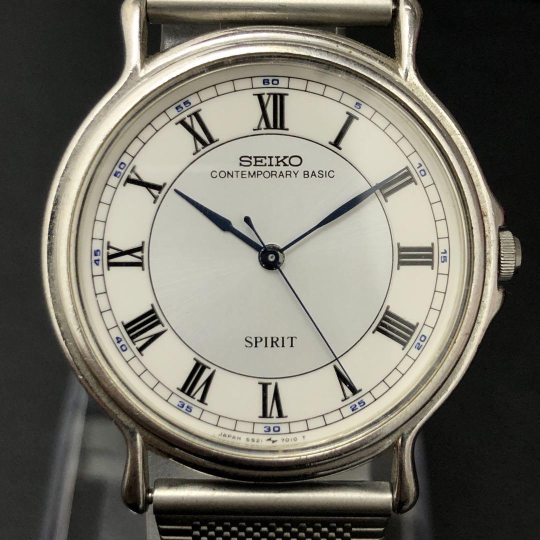 (C042917)SEIKO SPIRIT 5S21-7000 腕時計 クォーツ C042917 Seiko Spirit 5S21-7000 Watch Quartz | eBay