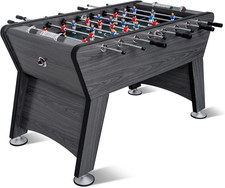 Foosball Table, 58" Competition Sized Soccer Table Game, Heavy Duty Arcade Game