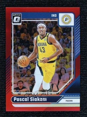 2024-25 Panini Donruss Optic Red Prizm 48/99 Pascal Siakam #187 13ib
