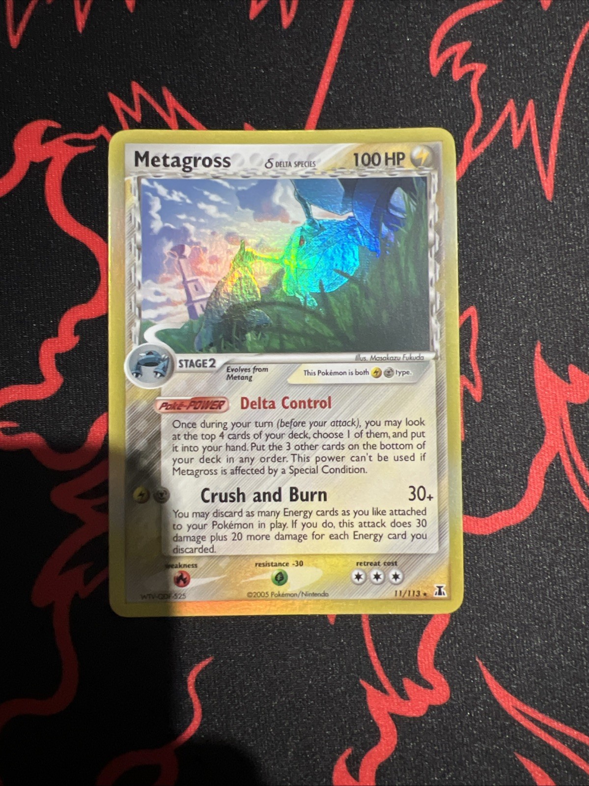 Metagross Delta Species Holo 11/113 English Pokémon TCG NM