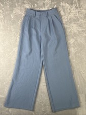 FOREVER 21 Blue Wide Leg Pants Women's Size Small New