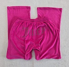 Juicy Couture Y2K Sleepwear Velour Flare Leg Pants Womans Sz Sm Mcbling Lounge
