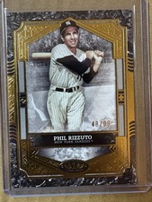 2025 Topps Tier One #18 Phil Rizzuto Gold /99 New York Yankees