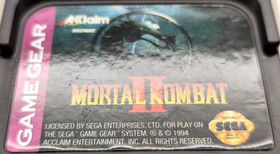 Mortal Kombat II (Sega Game Gear SGG, 1993) *Cart Only* Authentic Tested Cleaned