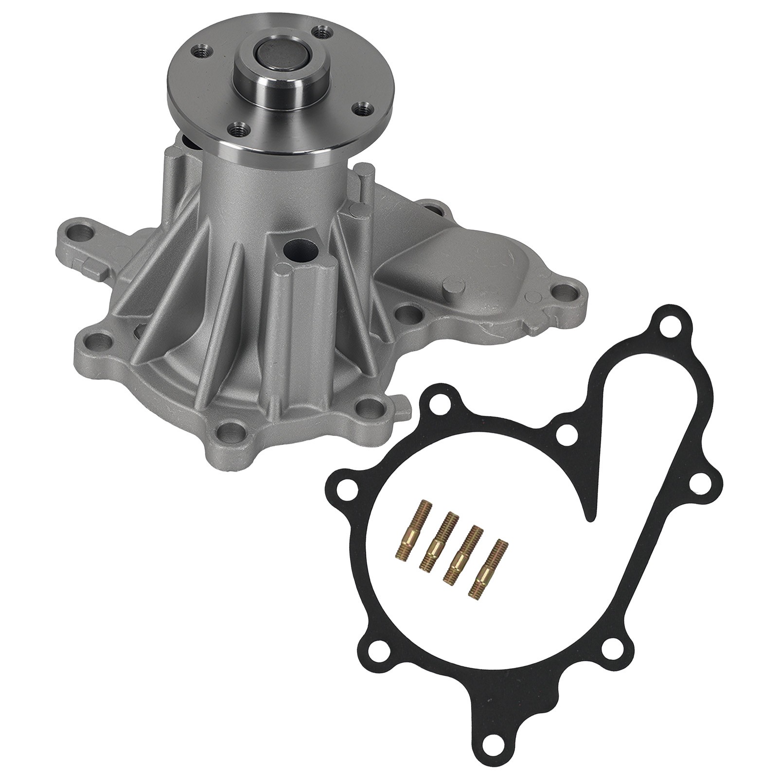 Pompe à eau haut débit Nissan D22 en aluminium pour bloc 2.5L