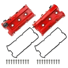 MITZONE Upgrade Aluminum Valve Cover Compatible with 2005-2019 Nissan Frontie...