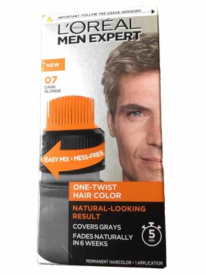 LOREAL  Men s EXPERT 07 DARK BLONDE ONE TWIST HAIR COLOR NEW