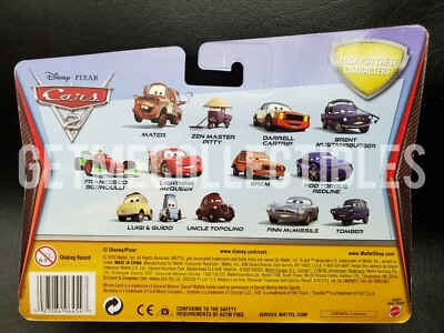DISNEY PIXAR CARS RACE TEAM LUIGI GUIDO UNCLE TOPOLINO 2