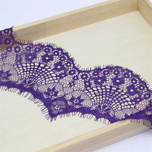 Lace Fabric Handmade Materials Ribbons DIY Sewing 3 Yards Flower Embroidered - Picture 19 of 28