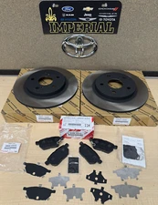 2008-2015 SCION XB NEW REAR DISC BRAKE KIT OEM ROTORS TCMC PAD KIT & SHIM KIT