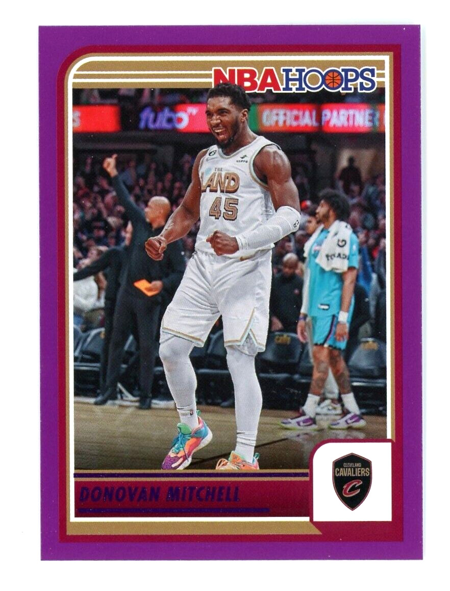 2023-24 Panini NBA Hoops Purple Donovan Mitchell #149